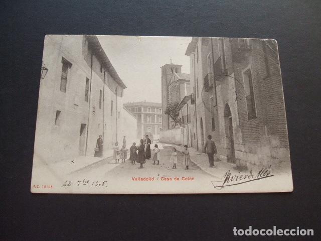 Postales: VALLADOLID CASA DE COLON - Foto 1
