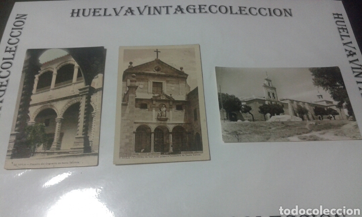 Postales: Postales de distintos conventos de &Aacute;vila.
