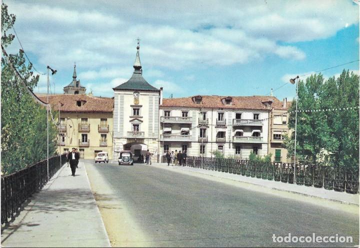 Postales: ARANDA DE DUERO N&ordm; 4 PUENTE SOBRE RIO DUERO Y ENTRADA CIUDAD .- EDI. VISTABELLA