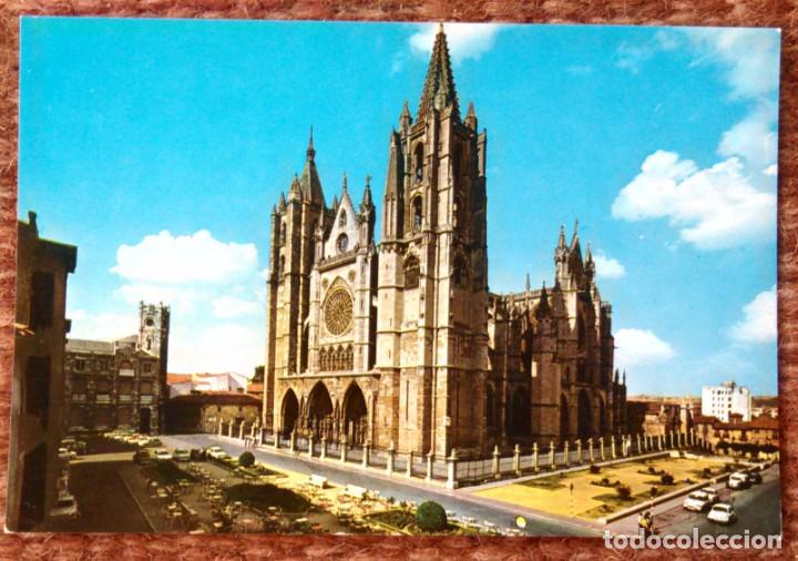 Postales: LEON - CATEDRAL - Foto 1