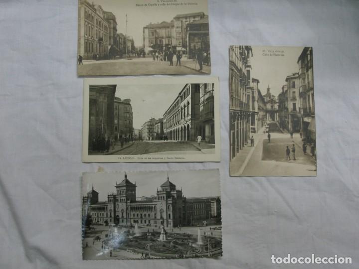 Postcards: LOTE DE 4 POSTALES ANT&Iacute;GUAS DE VALLADOLID