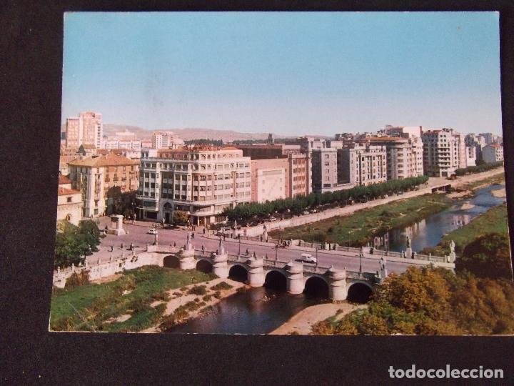 Postales: BURGOS-V43-CIRCULADA-PUENTE DE SAN PABLO