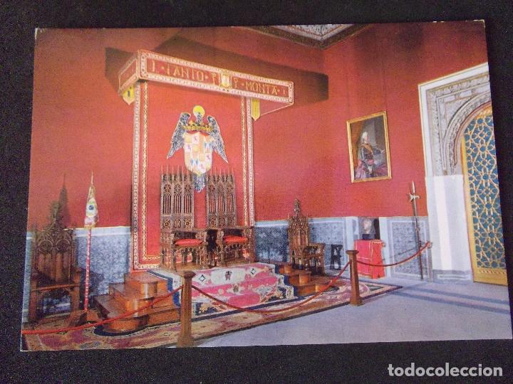 Postales: SEGOVIA-V43-NO ESCRITA-ALCAZAR-SALA DEL SOLIO