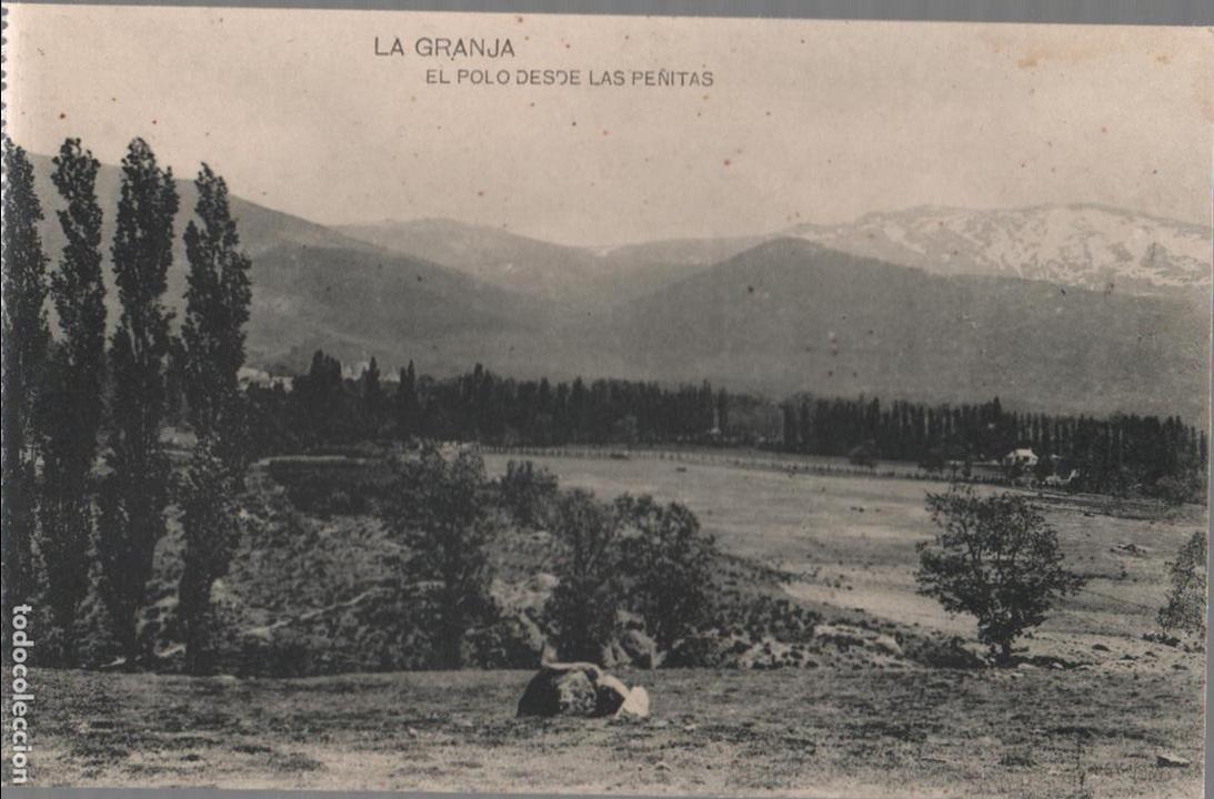 Postales: TARJETA POSTAL DE LA GRANJA. EL POLO DESDE LAS PE&Ntilde;ITAS. HAUSER Y MENET.