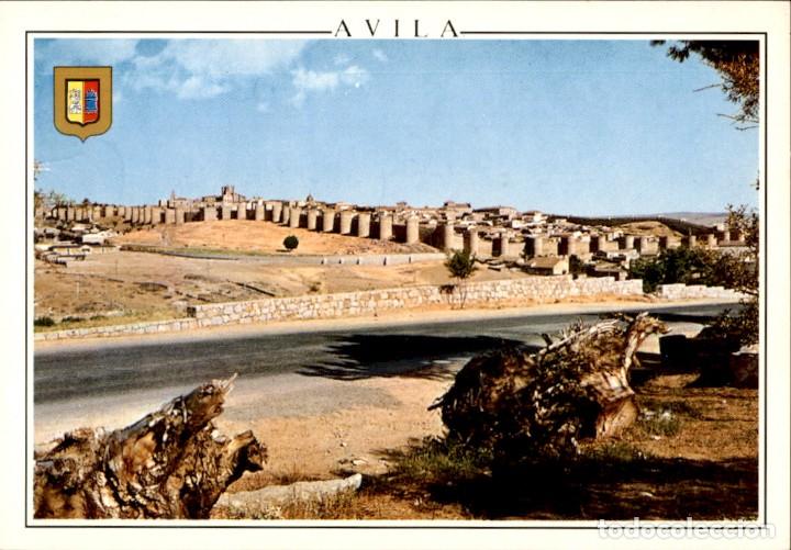 Postales: Avila &ndash; Vista general &ndash; L. Dominguez &ndash; 1988 &ndash; SC