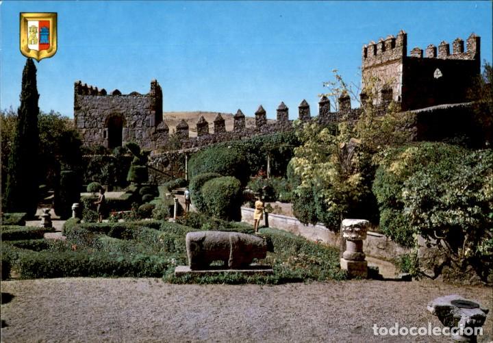 Postales: Avila &ndash; Jardinez Marques de Santo Domingo y murallas &ndash; L. Dominguez &ndash; 1969 &ndash; SC