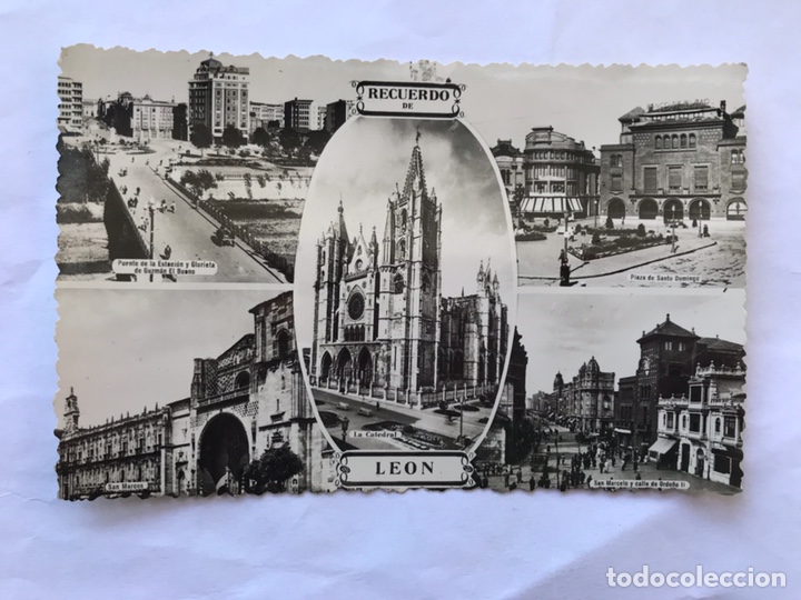Postales: LEON. Postal. Recuerdo de LEON. Edita: Regtor (h.1950?)