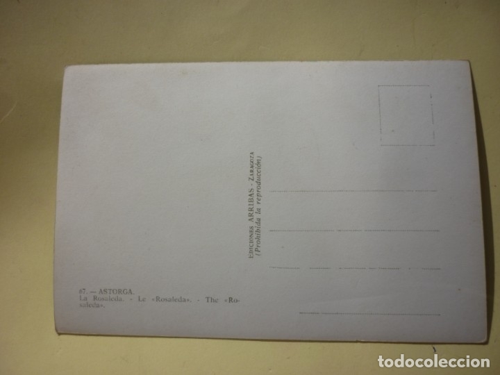 Postales: ASTORGA, 67  LA ROSALEDA - Foto 2