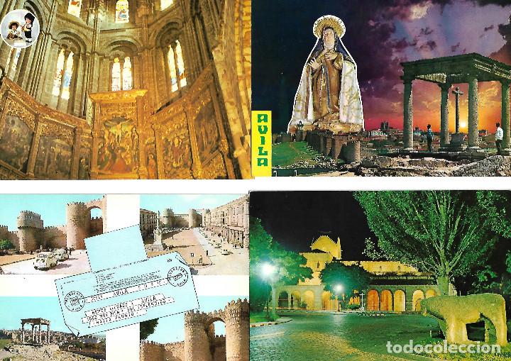 Postales: PEQUE&Ntilde;A COLECCION DE 9 POSTALES ANTIGUAS DE AVILA 6 NUEVAS 3 CIRCULADAS