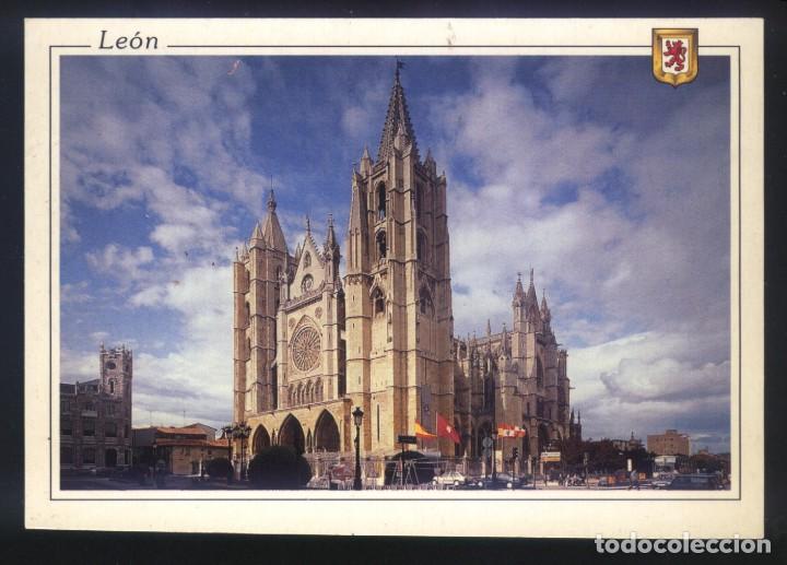 Postales: LE-0681- LE&Oacute;N. CATEDRAL. - Foto 1