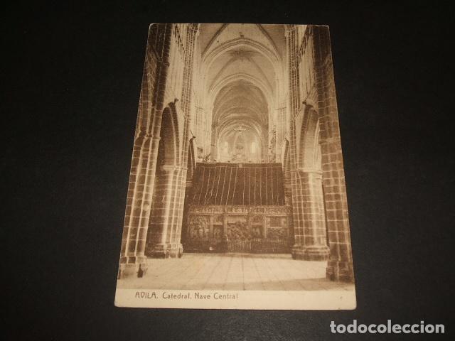 Postales: AVILA CATEDRAL NAVE CENTRAL - Foto 1