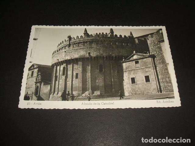 Postales: AVILA ABSIDE DE LA CATEDRAL - Foto 1