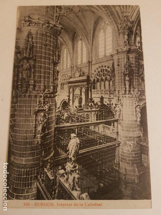 Postales: INTERIOR CATEDRAL, BURGOS - Foto 1