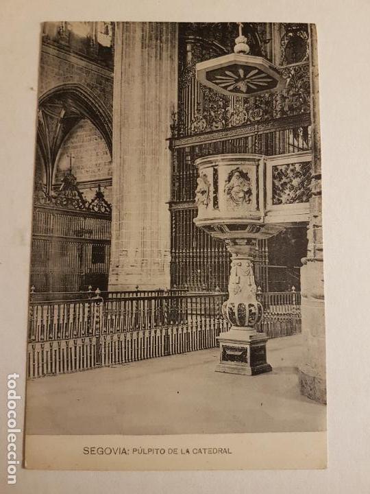 Postales: SEGOVIA PULPITO CATEDRAL - Foto 1