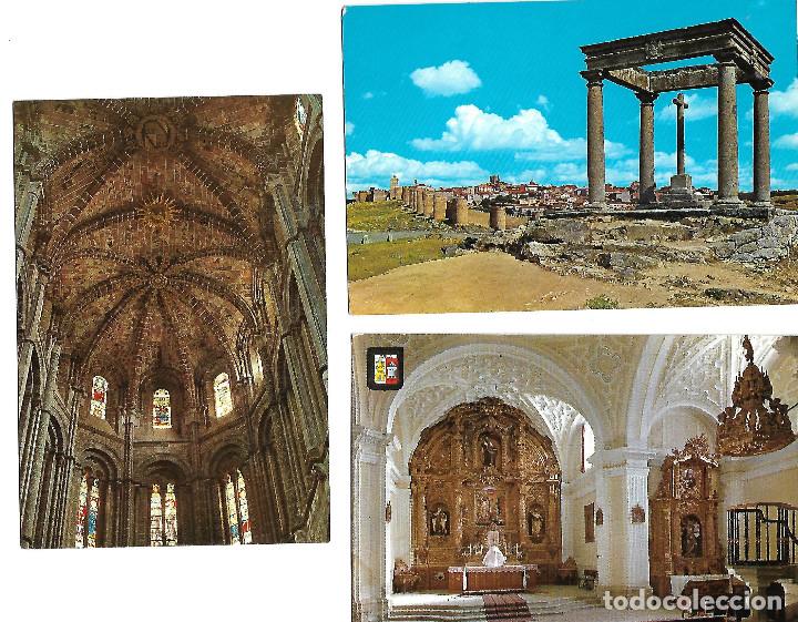 Postales: TRES POSTALES ANTIGUAS DE AVILA SIN CIRCULAR DOS CON RESTOS DE PEGAMENTO