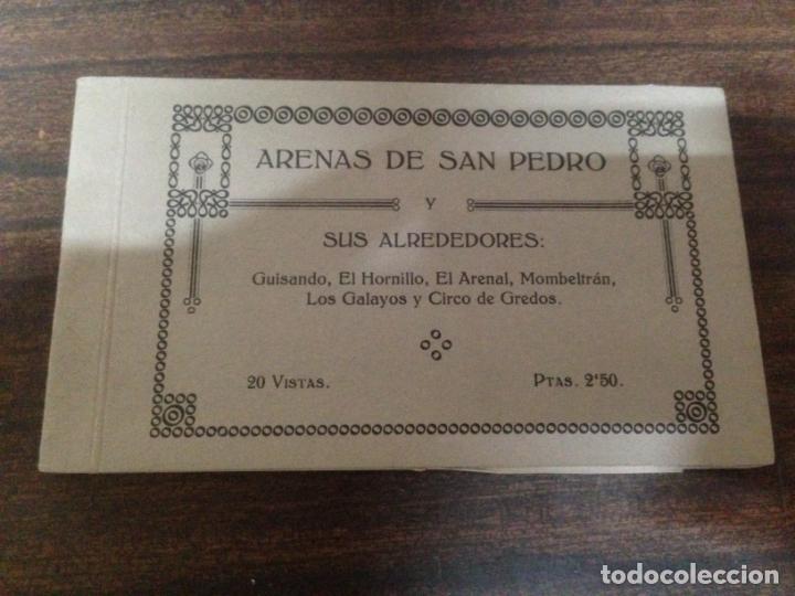 Postales: BLOC CUADERNILLO 20 POSTALES ARENAS DE SAN PEDRO Y SUS ALREDEDORES