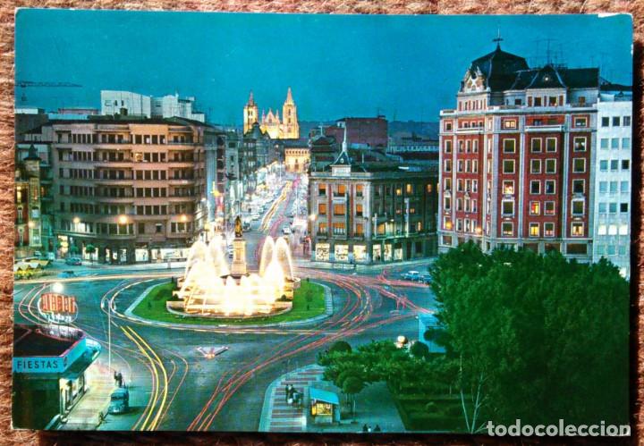 Postales: LEON - PLAZA DE GUZMAN EL BUENO