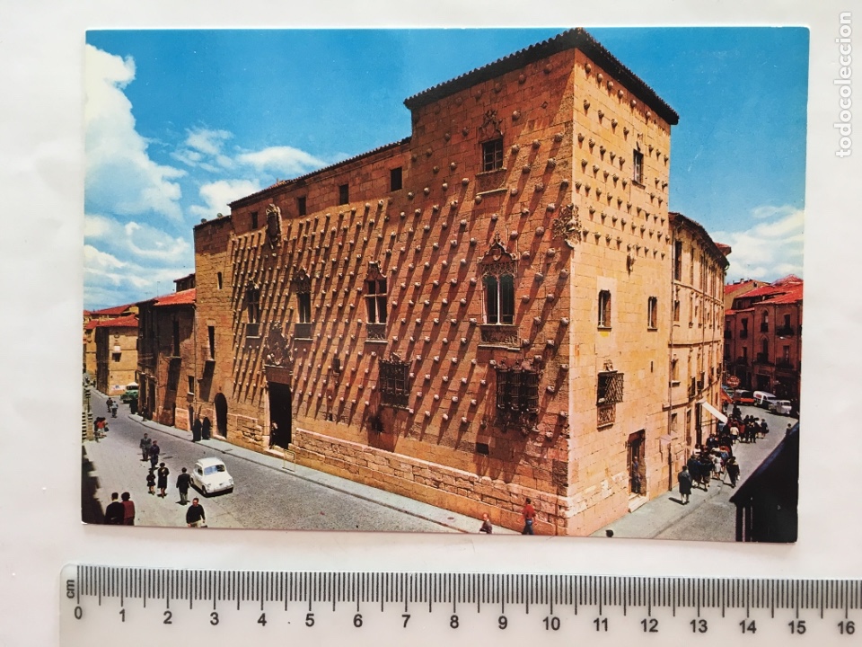 Postales: SALAMANCA. CASA DE LAS CONCHAS. MANIPEL. FOURNIER. A&Ntilde;O 1966.