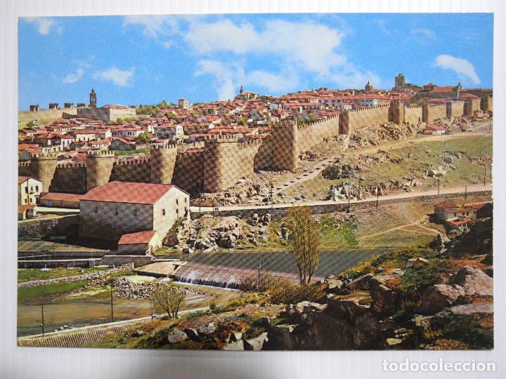 Postales: Avila n. 12 Vista parcial de la ciudad enmurallada. Ed. Garcia Garribella. Nueva sin circular