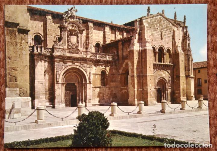 Postales: LEON - BASILICA DE SAN ISIDORO - Foto 1