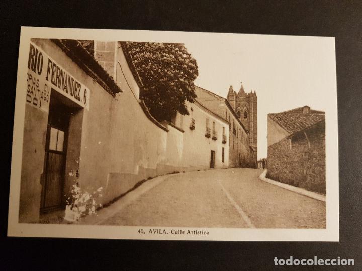 Postales: AVILA CALLE ARTISTICA - Foto 1