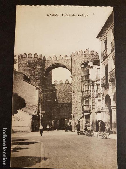Postales: AVILA PUERTA DEL ALCAZAR - Foto 1