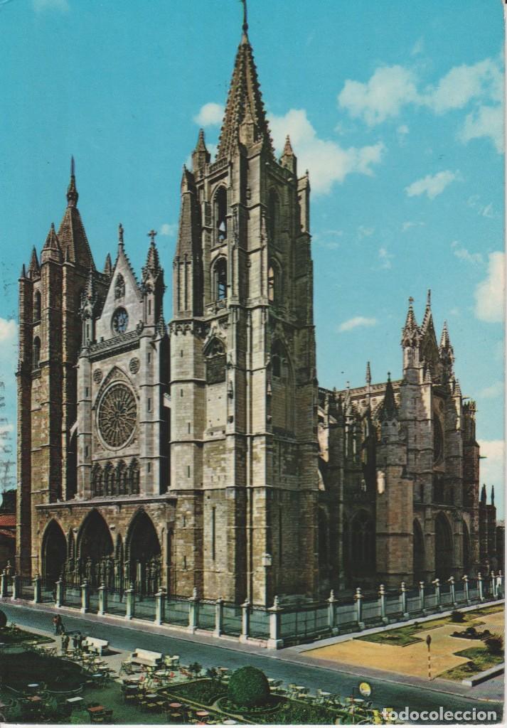 Postales: (32) LEON. CATEDRAL - Foto 1