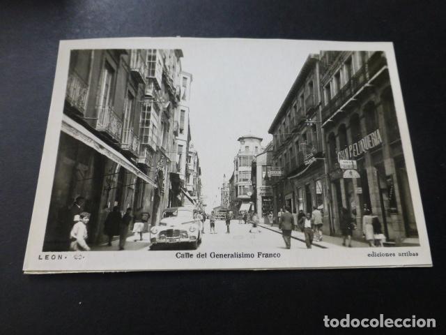Postales: LEON CALLE DEL GENERALISIMO FRANCO - Foto 1