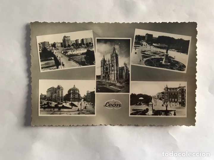 Postales: LEON. Postal Recordatorio... Edita: ediciones Arribas (h.1960?)