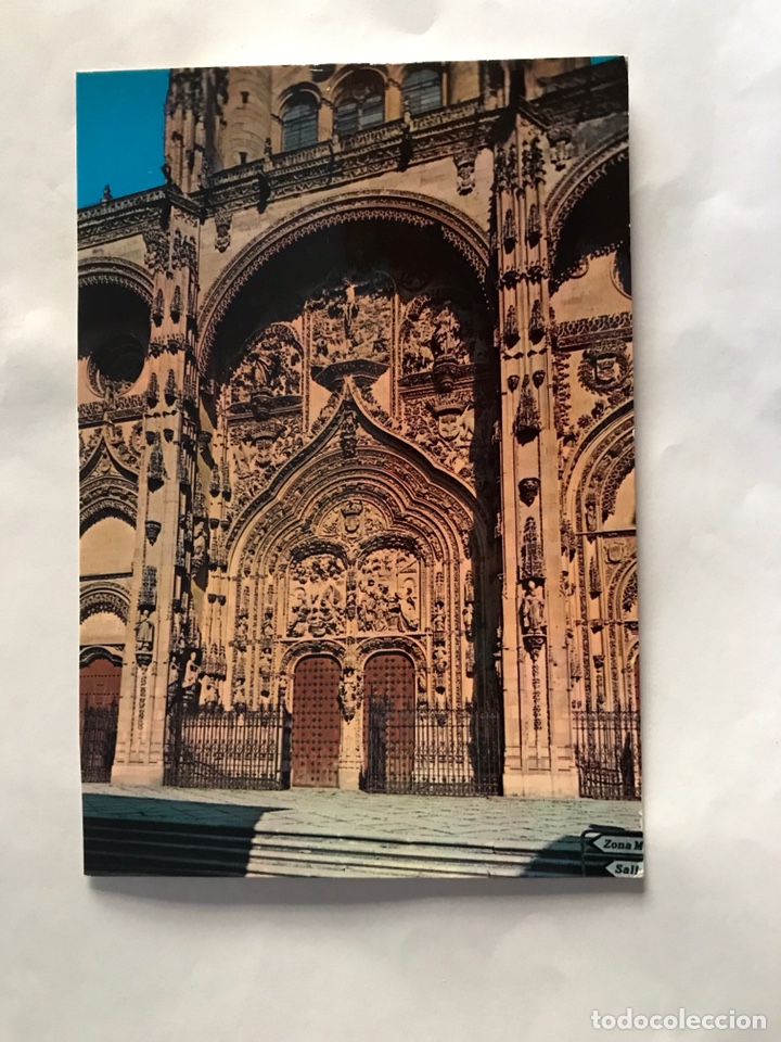 Postkarten: SALAMANCA. Postal No.25, Portico de la Catedral. Edita: ediciones Alarde (h.1970?)