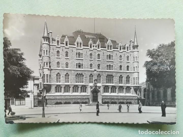 Postales: LEON EDIFICIO CAJA AHORROS Y MONTE PIEDAD - Foto 1