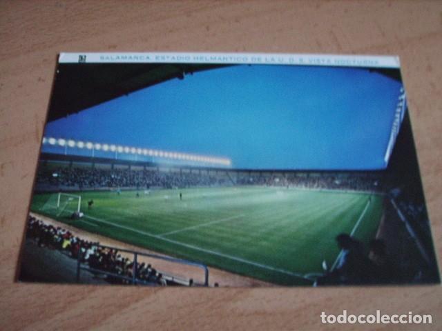 Postales: SALAMANCA--  ESTADIO EL HELMANTICO  VISTA NOCTURNA