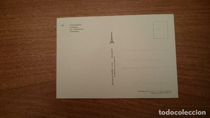 Postales: POSTAL PALENCIA CATEDRAL SIN CIRCULAR - Foto 2