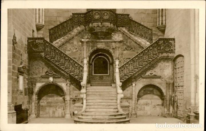 Postales: Burgos &ndash; Catedral &ndash; Escalera de la Coroner&iacute;a por Diego de Siloe &ndash; Siglo XVI - SC
