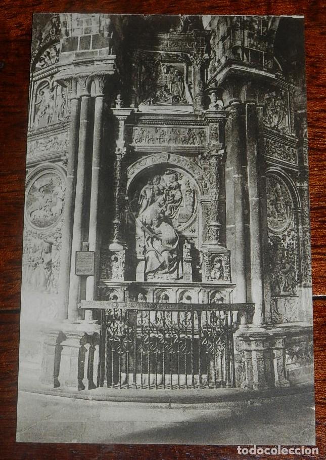 Postales: POSTAL DE AVILA, LA CATEDRAL. EL TOSTADO. FOT. MAYORAL, NO CIRCULADA, ESCRITA EN 1935.