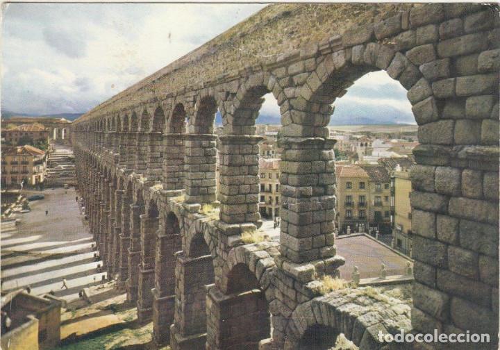 Postales: POSTAL ACUEDUCTO DE SEGOVIA. MANIPAPEL.