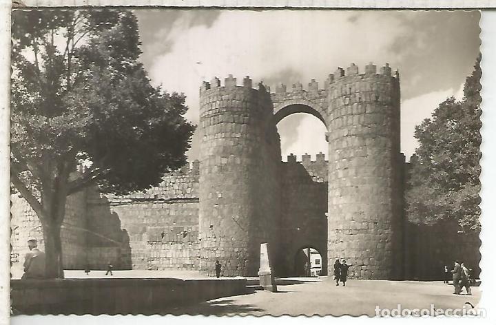 Postales: AVILA PUERTA SAN VICENTE ESCRITA
