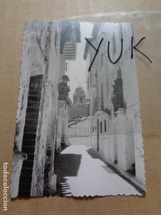 Postales: fotografia de un callejon de AVILA 1973