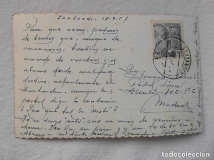 Postales: LEON. ARRIBAS. CIRCULADA. 1957 - Foto 2