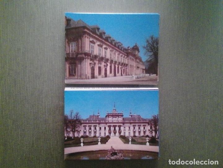 Postales: LOTE BLOC POSTALES PALACIO REAL DE LA GRANJA DE SAN ILDEFONSO