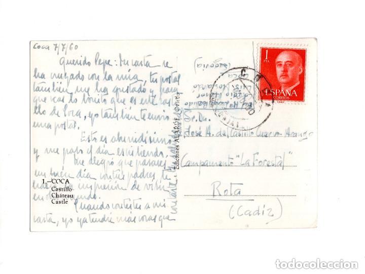 Postales: COCA.(SEGOVIA).- CASTILLO - Foto 2