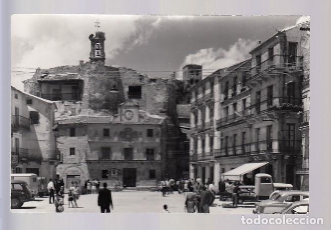 Postales: SEPULVEDA (SEGOVIA).- PLAZA MAYOR Y CASTILLO