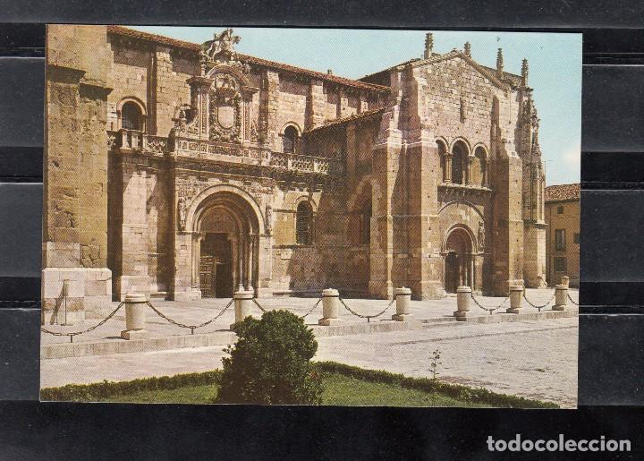 Postales: 2.050. LEON. BASILICA DE SAN ISIDORO. FACHADA