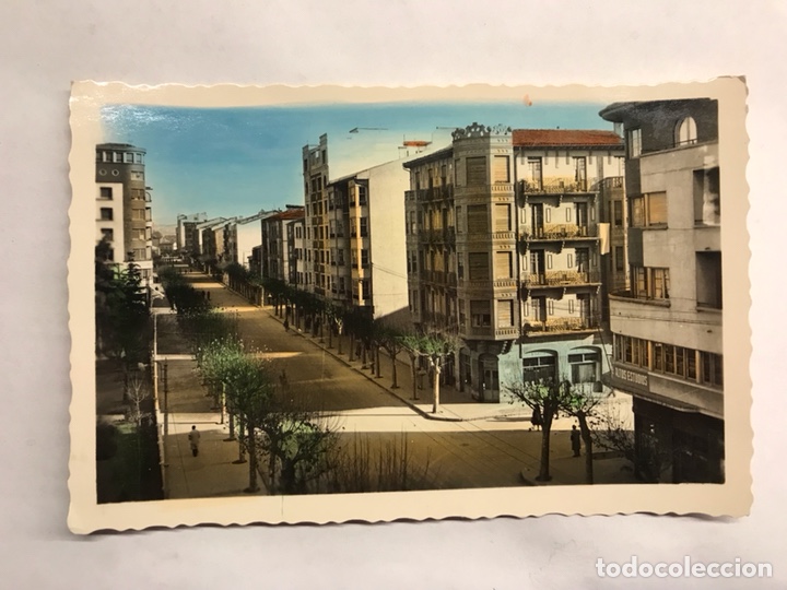 Postales: MIRANDA DE EBRO(Burgos), Postal Coloreada No..5- Calle Edita: ediciones Arribas (h.1950?)