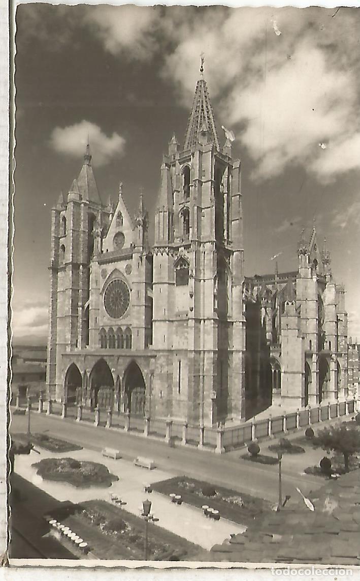 Postales: LEON CATEDRAL ESCRITA - Foto 1