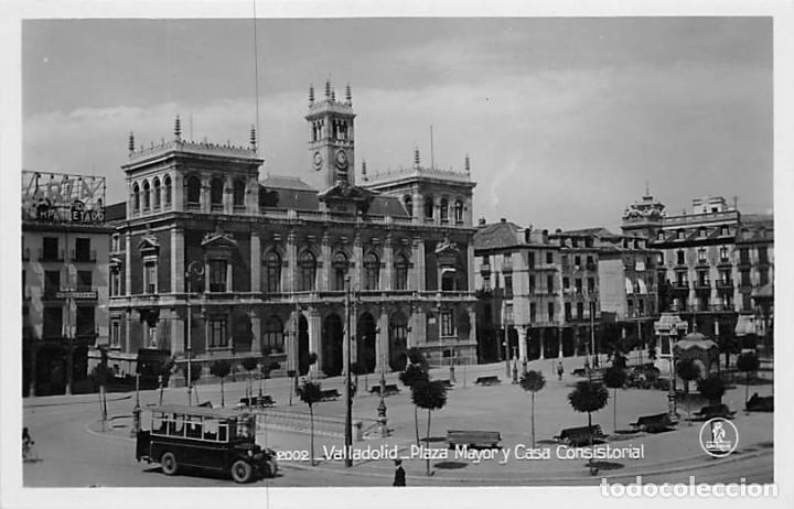 Postales: VALLADOLID.- PLAZA MAYOR Y CASA CONSISTORIAL