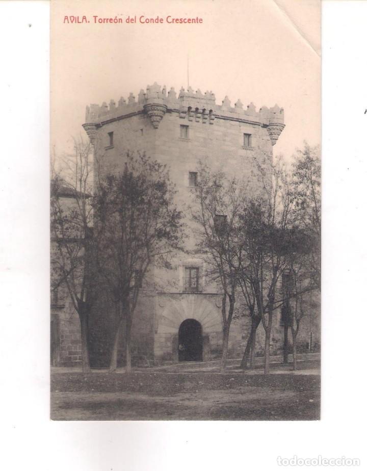 Postales: POSTAL DE AVILA - TORRE&Oacute;N DEL CONDE CRESCENTE .