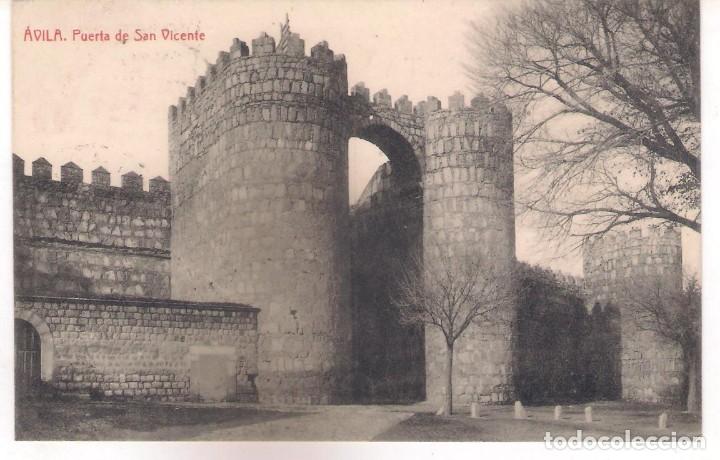 Postales: POSTAL DE AVILA - FUENTE DE SAN VICENTE .