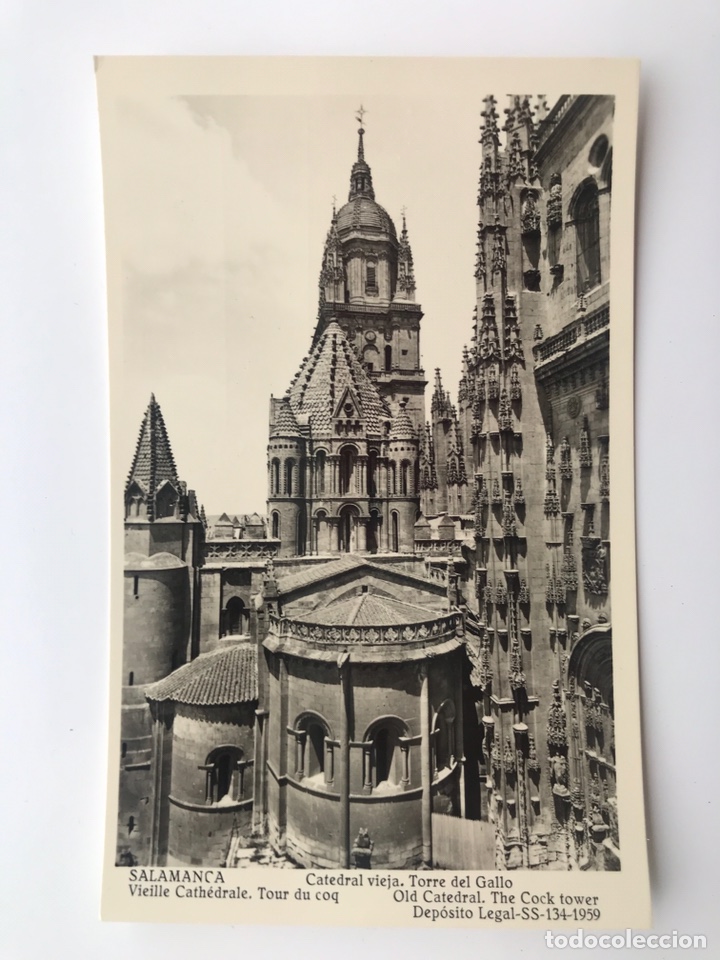 Postales: SALAMANCA. Postal Catedral Vieja. Torre del Gallo. Sin Numerar Edita: MANIPEL (a.1959).