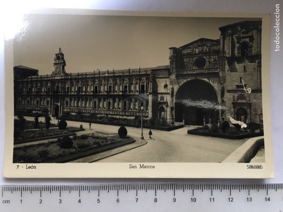 Postales: POSTAL. LEON. SAN MARCOS. SOBERANAS. H. 1955?.